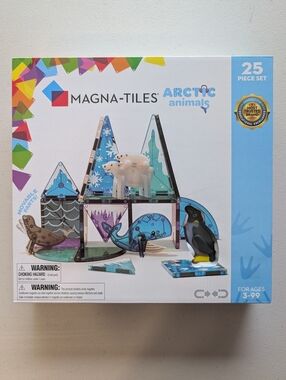 New (Sealed) Magna-Tiles Arctic Animals 25 Pieces